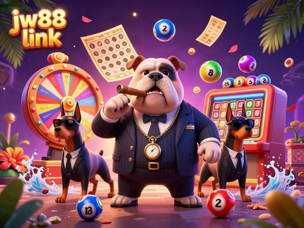 Engage with the thrilling jw88 link experience featuring animated casino elements and dynamic lottery visuals.