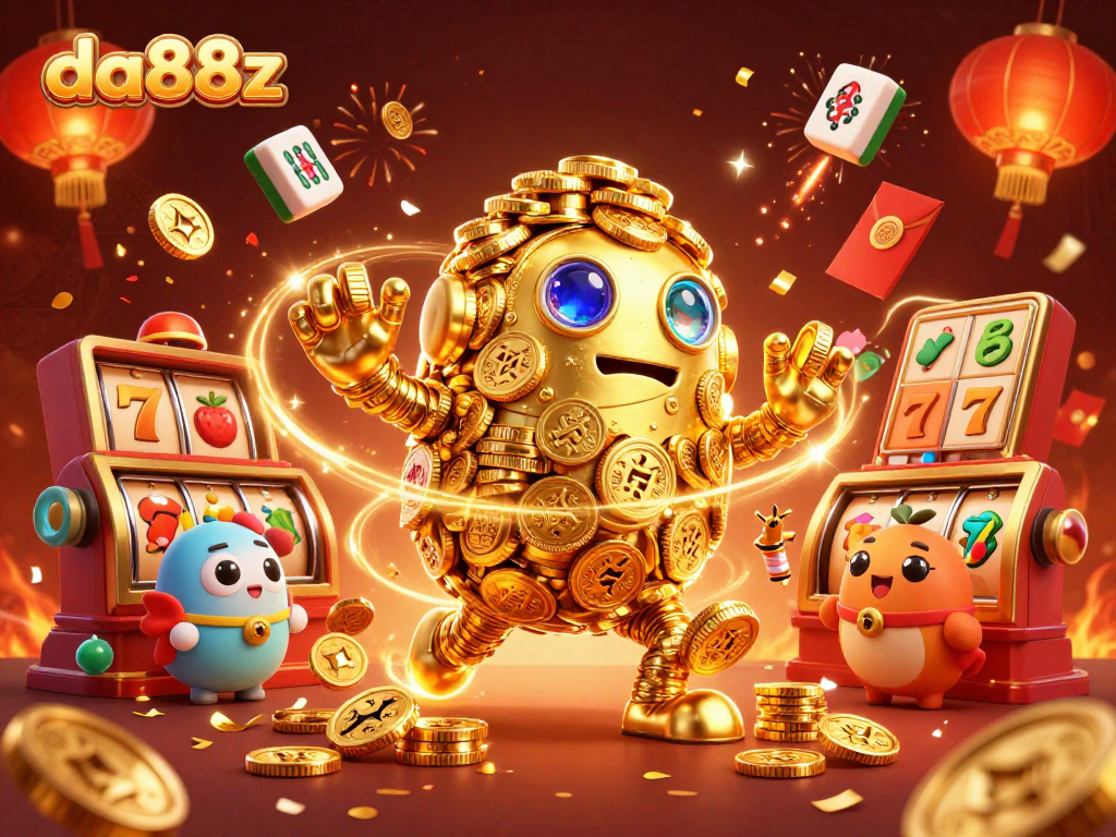 Engage with da88z for an exciting slot game adventure filled with golden golems.