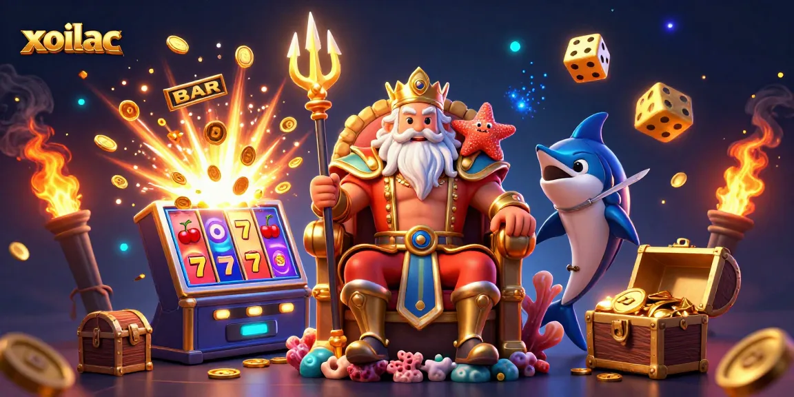 Experience excitement on xoilac with Neptune's casino adventure, bursting with action and gold!