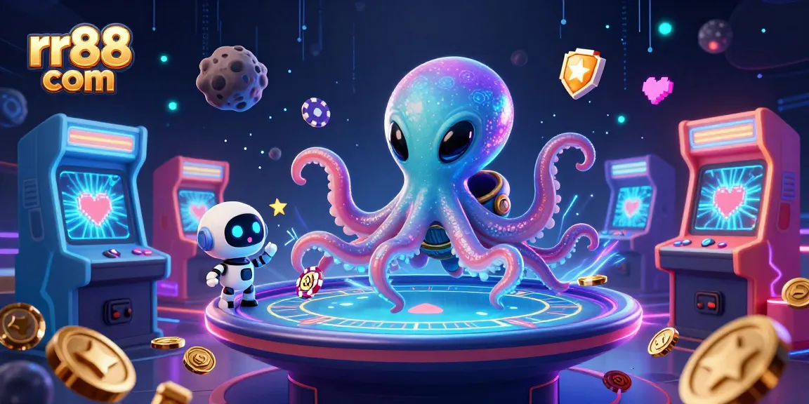 Experience immersive gaming at rr88 com with exciting alien poker and vibrant casino elements.
