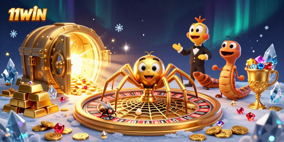 Experience the thrilling ambiance of 11WIN gaming with a captivating roulette scene