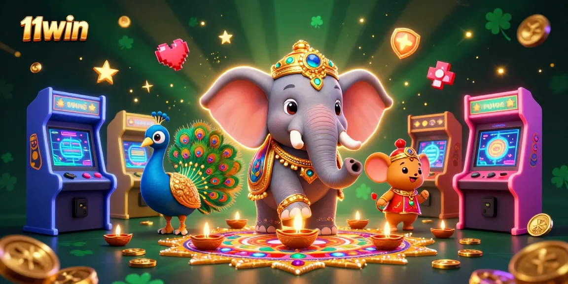 Experience exciting gameplay with 11WIN's colorful casino elements featuring traditional themes.