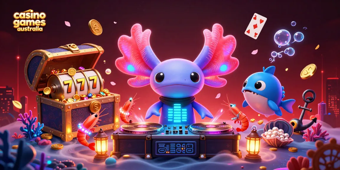 Experience thrilling casino games Australia with vibrant characters and dynamic game elements!